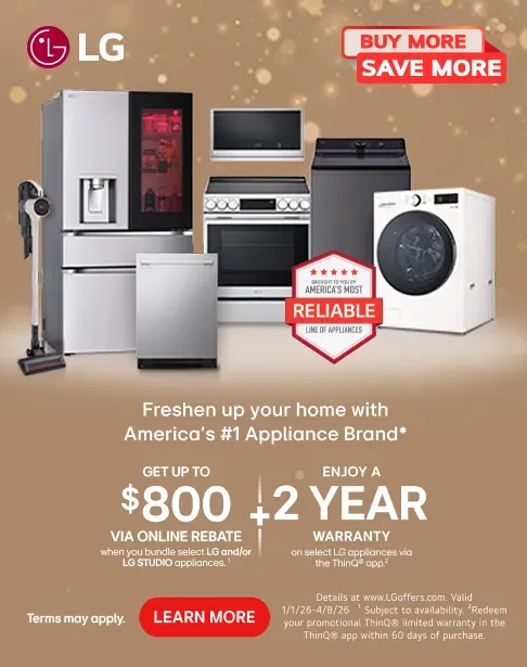 LG Winter Savings Promo